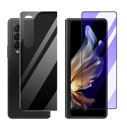 Film Protecteur d'Ecran Avant et Arriere S03 pour Samsung Galaxy Z Fold4 5G Clair