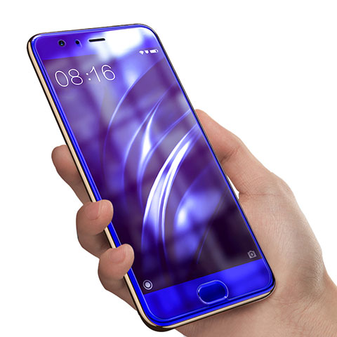 Film Protecteur d'Ecran Verre Trempe Anti-Lumiere Bleue B04 pour Xiaomi Mi 6 Bleu