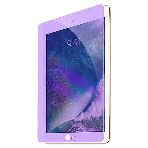 Film Protecteur d'Ecran Verre Trempe Anti-Lumiere Bleue F07 pour Apple iPad Pro 10.5 Bleu