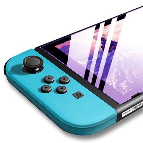 Film Protecteur d'Ecran Verre Trempe Anti-Lumiere Bleue pour Nintendo Switch Clair