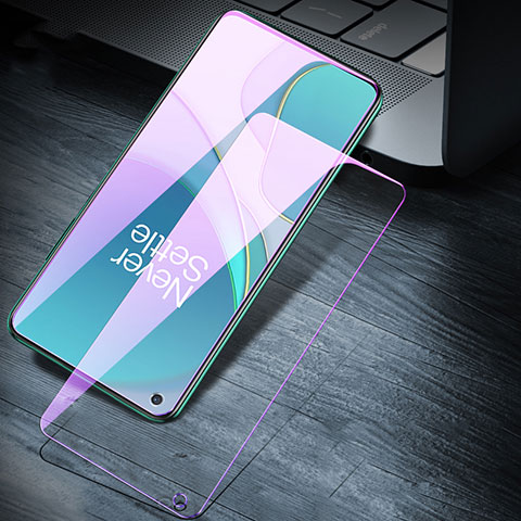 Film Protecteur d'Ecran Verre Trempe Anti-Lumiere Bleue pour OnePlus 8T 5G Clair