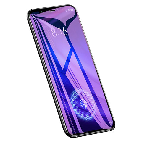 Film Protecteur d'Ecran Verre Trempe Anti-Lumiere Bleue pour Xiaomi Mi 8 Screen Fingerprint Edition Clair