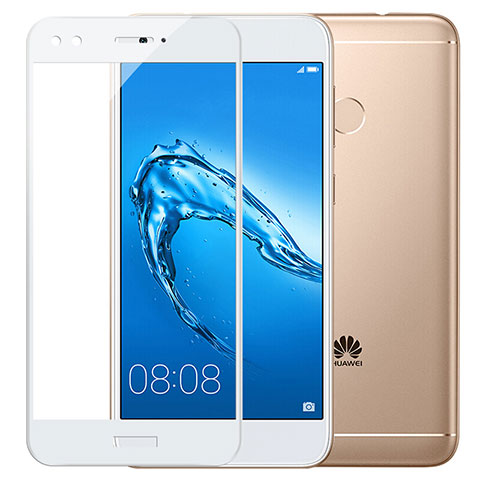 Film Protecteur d'Ecran Verre Trempe Integrale F02 pour Huawei Enjoy 7 Plus Blanc