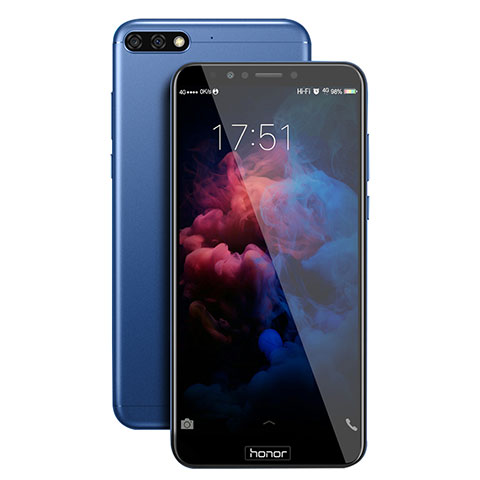 Film Protecteur d'Ecran Verre Trempe Integrale F02 pour Huawei Enjoy 8 Noir