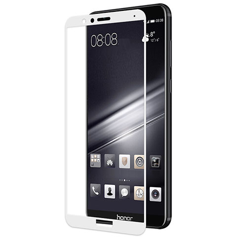 Film Protecteur d'Ecran Verre Trempe Integrale F02 pour Huawei Honor Play 7X Blanc