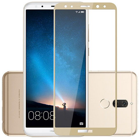 Film Protecteur d'Ecran Verre Trempe Integrale F02 pour Huawei Mate 10 Lite Or