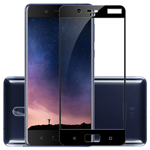 Film Protecteur d'Ecran Verre Trempe Integrale F02 pour Nokia 8 Noir