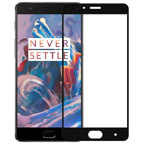 Film Protecteur d'Ecran Verre Trempe Integrale F02 pour OnePlus 3T Noir