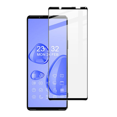 Film Protecteur d'Ecran Verre Trempe Integrale F02 pour Sony Xperia 1 III Noir