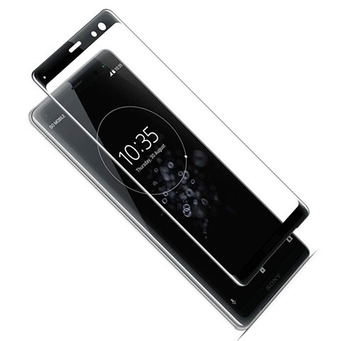 Film Protecteur d'Ecran Verre Trempe Integrale F02 pour Sony Xperia XZ3 Noir