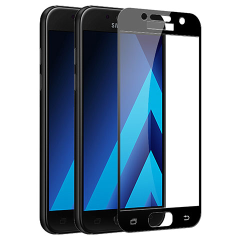 Film Protecteur d'Ecran Verre Trempe Integrale F03 pour Samsung Galaxy A5 (2017) Duos Noir