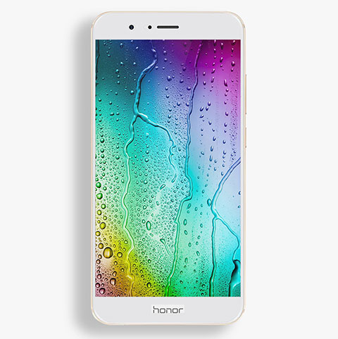 Film Protecteur d'Ecran Verre Trempe Integrale F04 pour Huawei Honor V9 Blanc