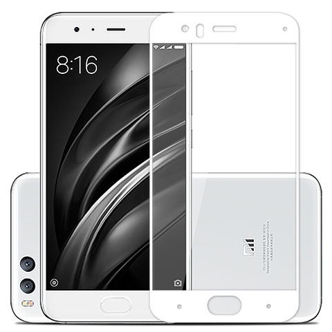 Film Protecteur d'Ecran Verre Trempe Integrale F04 pour Xiaomi Mi 6 Blanc