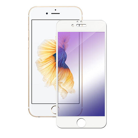 Film Protecteur d'Ecran Verre Trempe Integrale F05 pour Apple iPhone 6 Plus Blanc