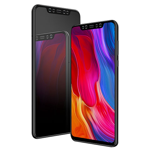 Film Protecteur d'Ecran Verre Trempe Integrale F08 pour Xiaomi Mi 8 Noir