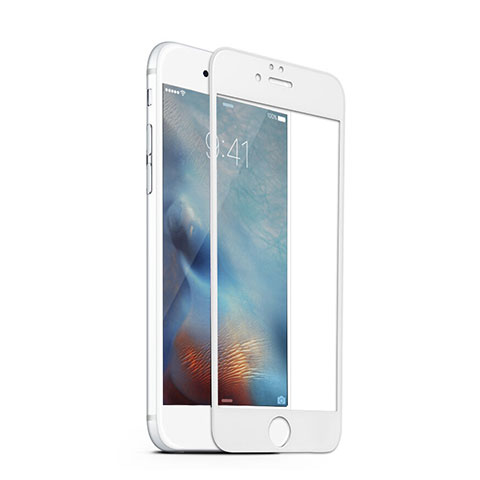 Film Protecteur d'Ecran Verre Trempe Integrale pour Apple iPhone 6 Plus Blanc