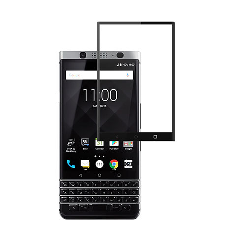 Film Protecteur d'Ecran Verre Trempe Integrale pour Blackberry KEYone Noir