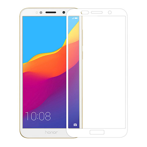 Film Protecteur d'Ecran Verre Trempe Integrale pour Huawei Honor Play 7 Blanc