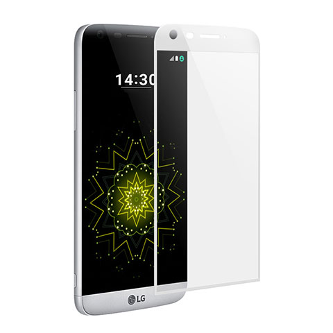 Film Protecteur d'Ecran Verre Trempe Integrale pour LG G5 Blanc