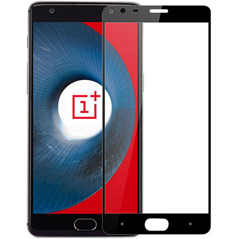 Film Protecteur d'Ecran Verre Trempe Integrale pour OnePlus 3T Noir