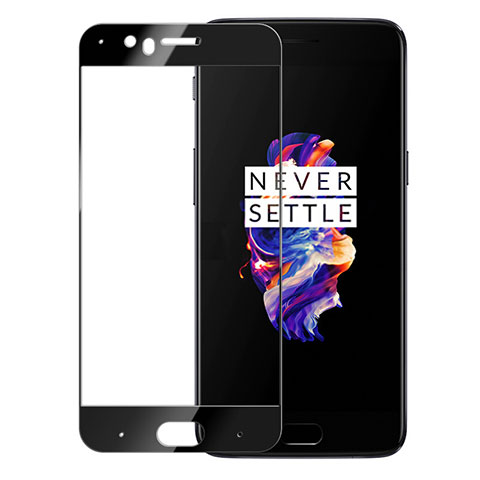 Film Protecteur d'Ecran Verre Trempe Integrale pour OnePlus 5 Noir