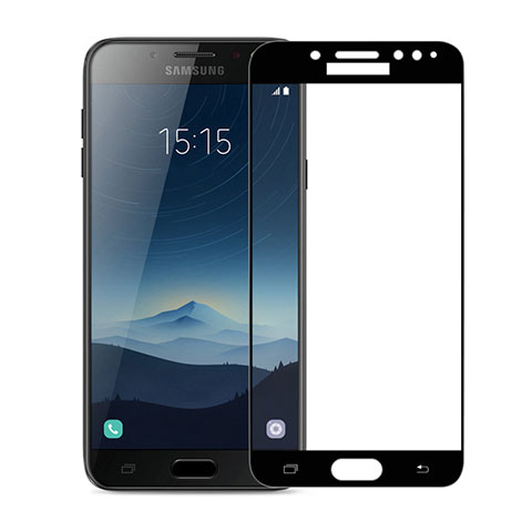 Film Protecteur d'Ecran Verre Trempe Integrale pour Samsung Galaxy C8 C710F Noir