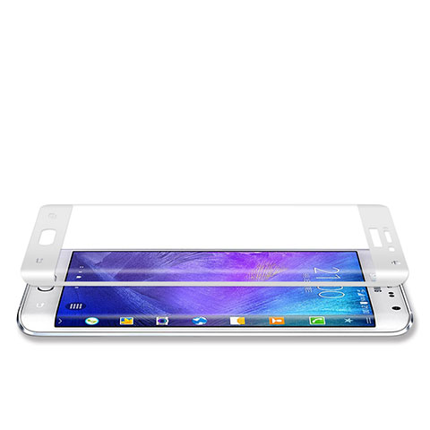 Film Protecteur d'Ecran Verre Trempe Integrale pour Samsung Galaxy Note Edge SM-N915F Blanc