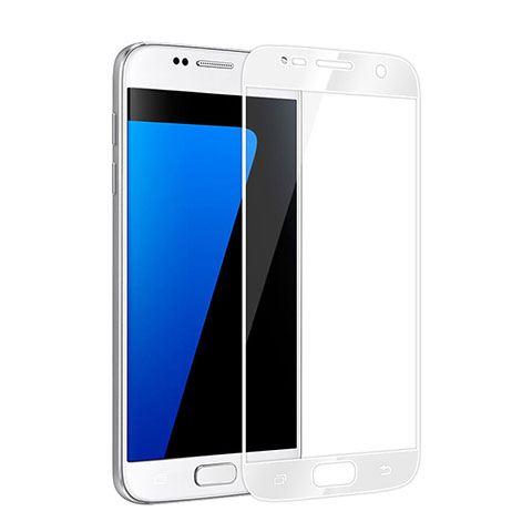 Film Protecteur d'Ecran Verre Trempe Integrale pour Samsung Galaxy S6 SM-G920 Blanc