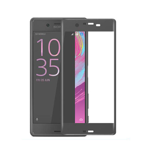 Film Protecteur d'Ecran Verre Trempe Integrale pour Sony Xperia X Noir