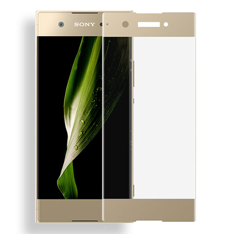 Film Protecteur d'Ecran Verre Trempe Integrale pour Sony Xperia XA1 Or