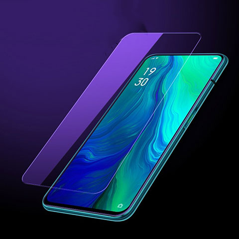 Film Protection Protecteur d'Ecran Verre Trempe Anti-Lumiere Bleue B01 pour Oppo Reno Z Clair