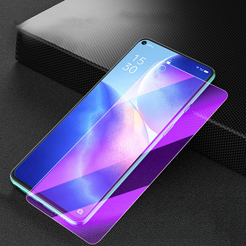 Film Protection Protecteur d'Ecran Verre Trempe Anti-Lumiere Bleue B02 pour Oppo Reno5 5G Clair