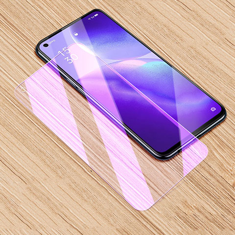 Film Protection Protecteur d'Ecran Verre Trempe Anti-Lumiere Bleue B04 pour Oppo Reno5 5G Clair