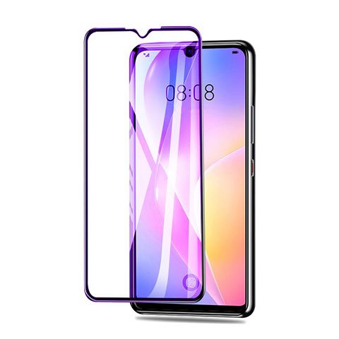 Film Protection Protecteur d'Ecran Verre Trempe Integrale Anti-Lumiere Bleue pour Huawei Nova 8 SE 5G Noir