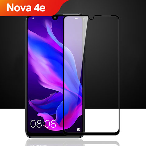 Film Protection Protecteur d'Ecran Verre Trempe Integrale F02 pour Huawei Nova 4e Noir