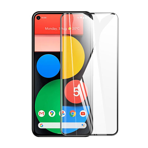 Film Protection Protecteur d'Ecran Verre Trempe Integrale pour Google Pixel 5 Noir