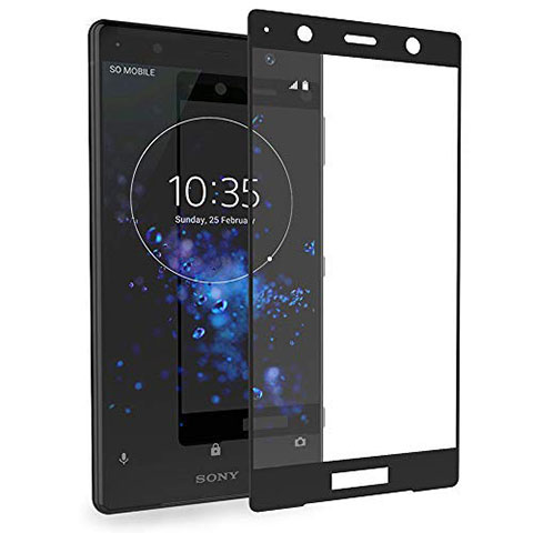 Film Protection Protecteur d'Ecran Verre Trempe Integrale pour Sony Xperia XZ2 Premium Noir