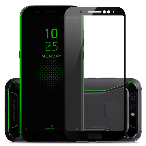 Film Protection Protecteur d'Ecran Verre Trempe Integrale pour Xiaomi Black Shark Noir