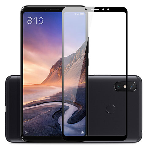 Film Protection Protecteur d'Ecran Verre Trempe Integrale pour Xiaomi Mi Max 3 Noir