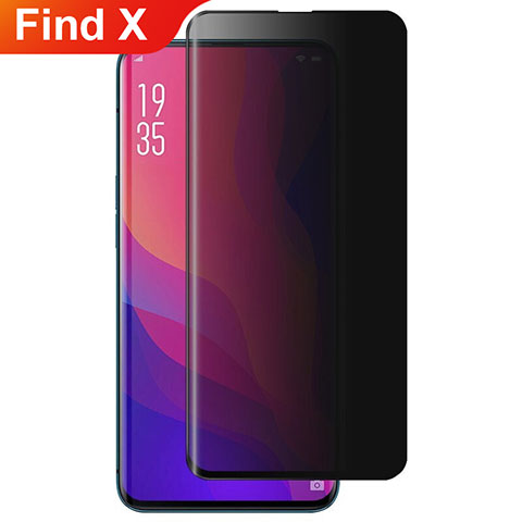 Film Protection Protecteur d'Ecran Verre Trempe Privacy M01 pour Oppo Find X Clair