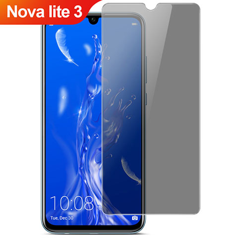 Film Protection Protecteur d'Ecran Verre Trempe Privacy pour Huawei Nova Lite 3 Clair