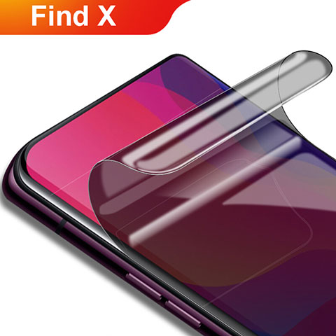 Film Protection Protecteur d'Ecran Verre Trempe Privacy pour Oppo Find X Clair