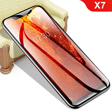 Film Protection Verre Trempe Protecteur d'Ecran pour Nokia X7 Clair