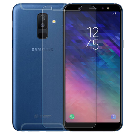 Film Protection Verre Trempe Protecteur d'Ecran pour Samsung Galaxy A6 Plus Clair