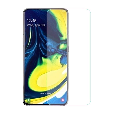 Film Protection Verre Trempe Protecteur d'Ecran pour Samsung Galaxy A80 Clair