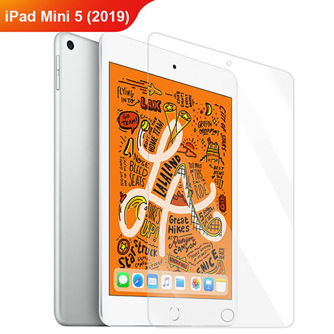 Film Protection Verre Trempe Protecteur d'Ecran T02 pour Apple iPad Mini 5 (2019) Clair