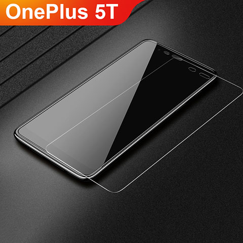 Film Protection Verre Trempe Protecteur d'Ecran T04 pour OnePlus 5T A5010 Clair