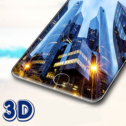 Film Verre Trempe Protecteur d'Ecran 3D pour Apple iPhone 8 Plus Clair