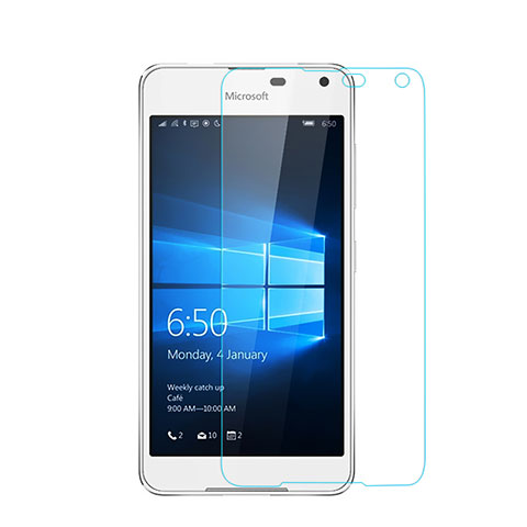 Film Verre Trempe Protecteur d'Ecran pour Microsoft Lumia 650 Clair