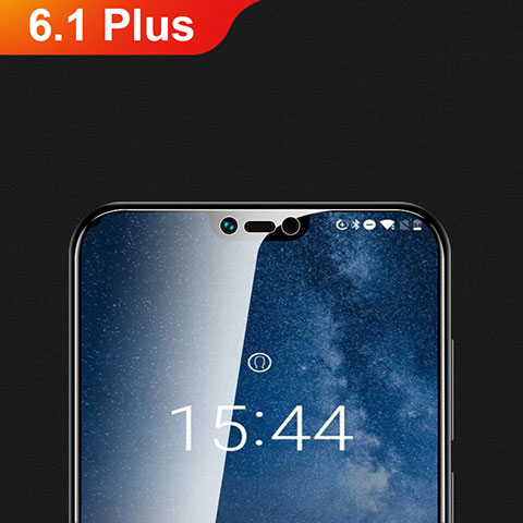 Film Verre Trempe Protecteur d'Ecran T01 pour Nokia 6.1 Plus Clair